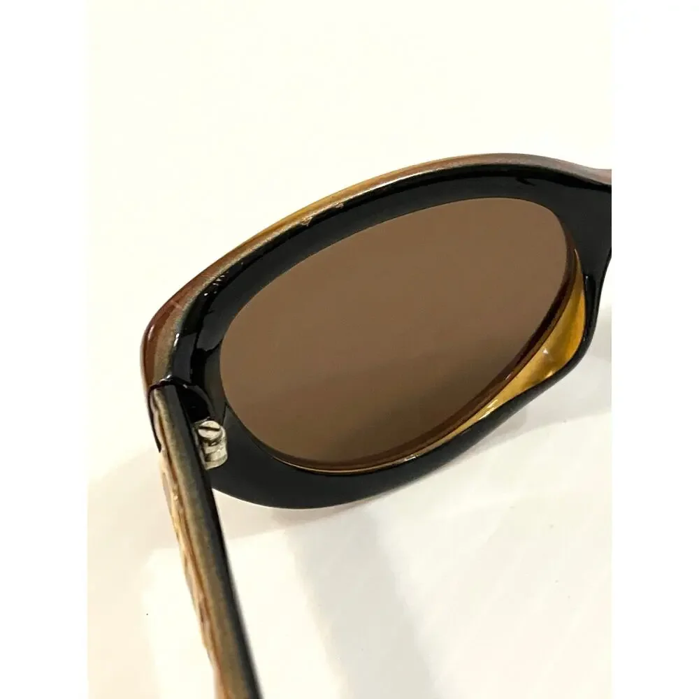 Vintage Christian Dior Audrey 40C Sunglasses Optyl Orange Gold 53 21 135 Austria - Picture 9 of 9